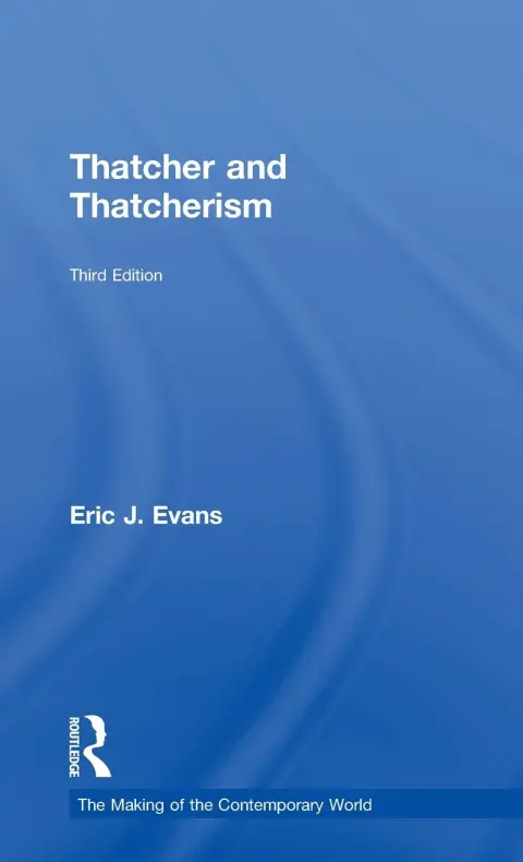 Cover of Thatcher and Thatcherism