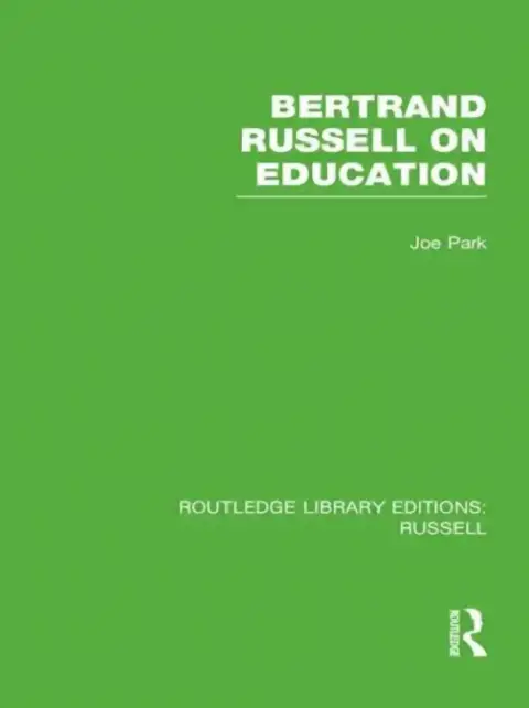 Cover of Bertrand Russell On Education