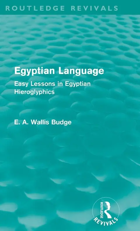 Cover of Egyptian Language