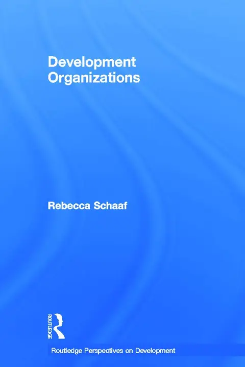 Cover of Development Organizations