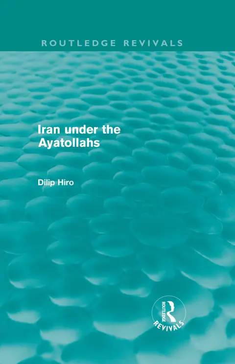 Cover of Iran Under the Ayatollahs