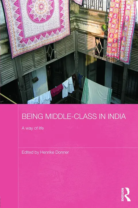 Cover of Being Middle-class in India