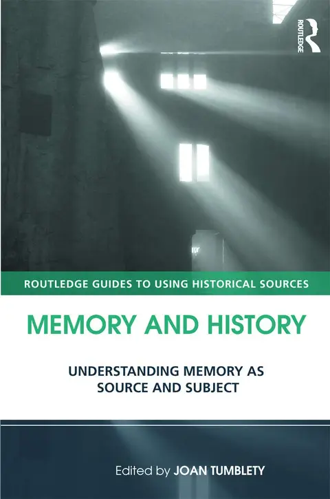 Cover of Memory and History