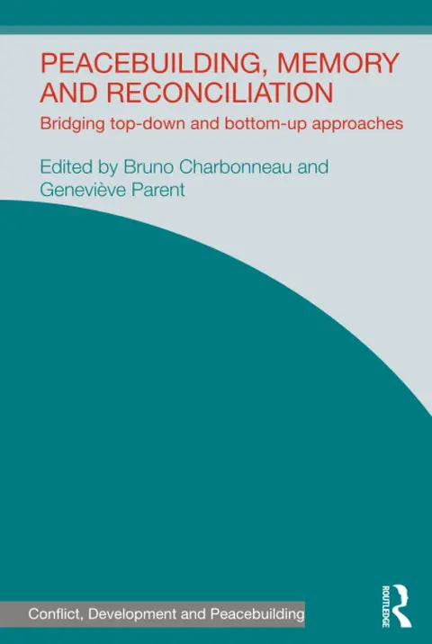 Cover of Peacebuilding, Memory and Reconciliation