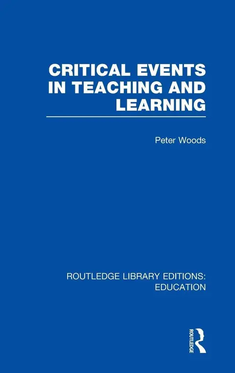 Cover of Critical Events in Teaching and Learning