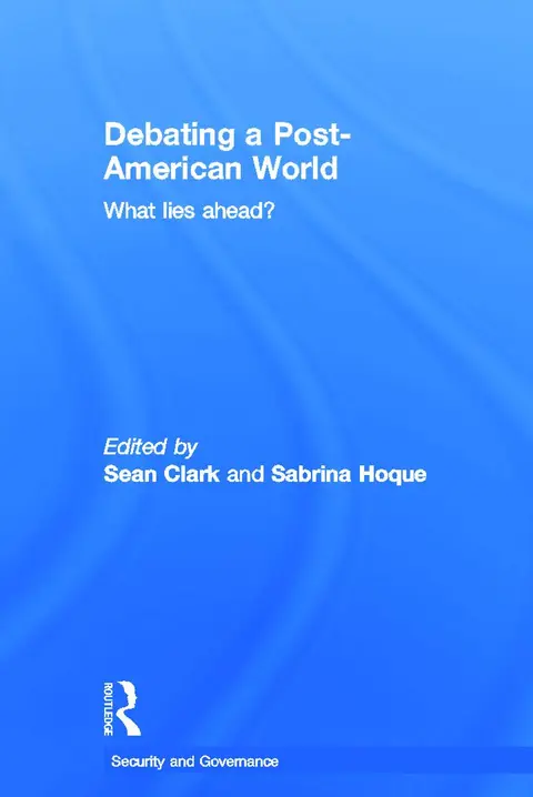 Cover of Debating a Post-American World