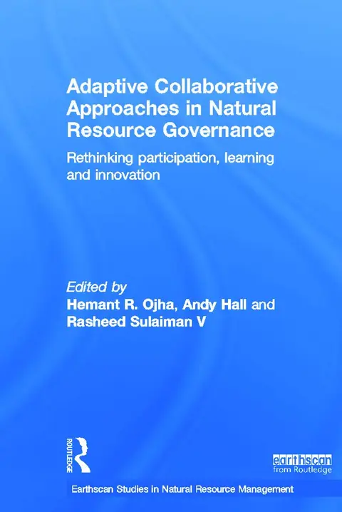 Cover of Adaptive Collaborative Approaches in Natural Resource Governance