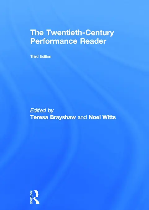 Cover of The Twentieth-Century Performance Reader