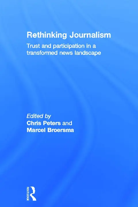 Cover of Rethinking Journalism
