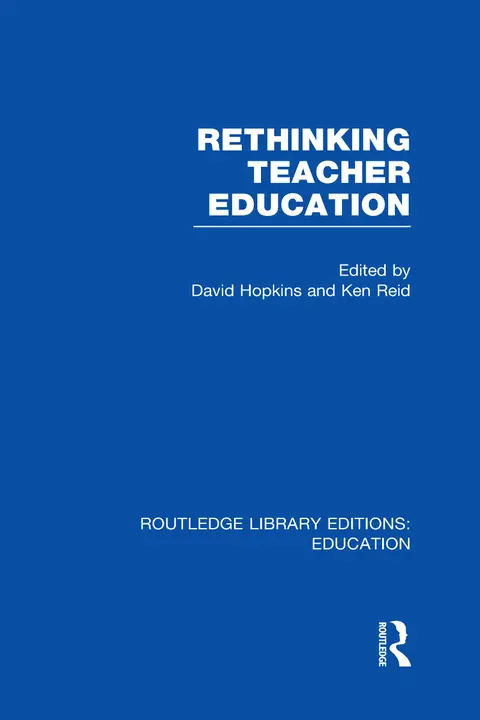 Cover of Rethinking Teacher Education