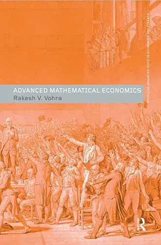Cover of Advanced Mathematical Economics