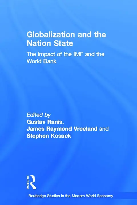 Cover of Globalization and the Nation State