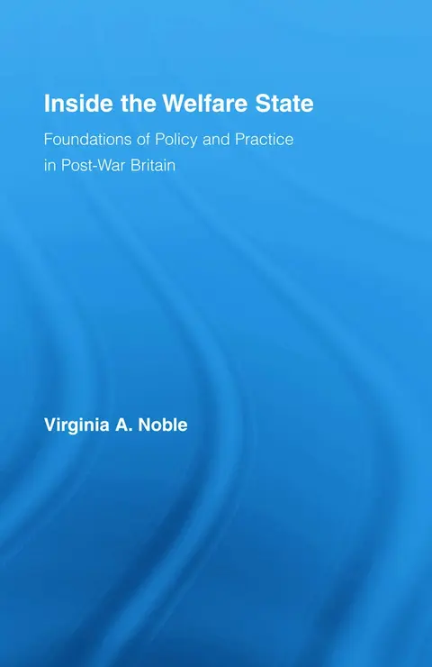 Cover of Inside the Welfare State
