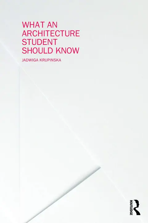 Cover of What an Architecture Student Should Know