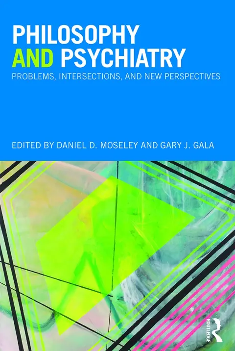 Cover of Philosophy and Psychiatry