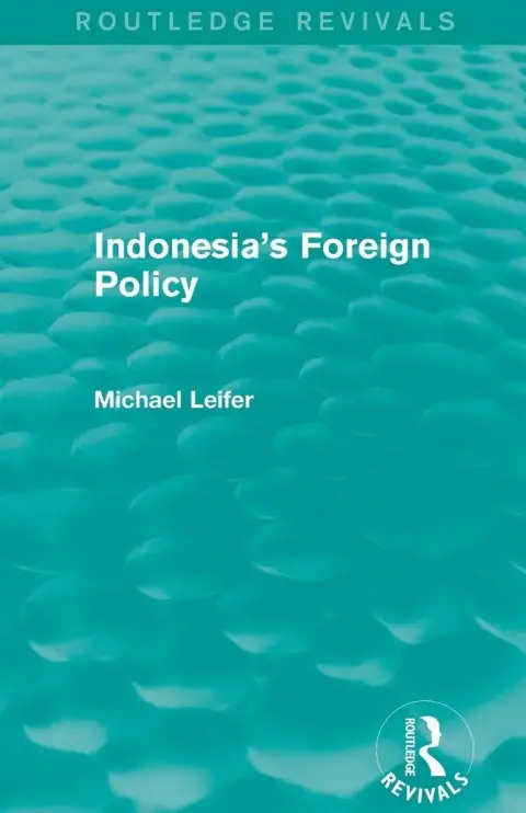 Cover of Indonesia's Foreign Policy
