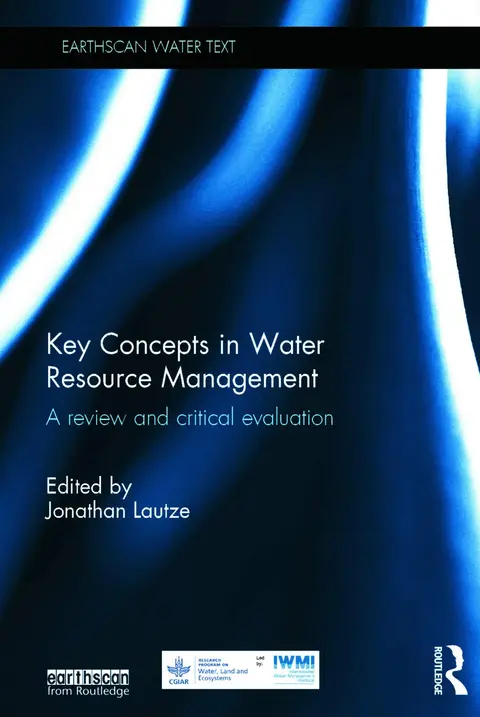 Cover of Key Concepts in Water Resource Management