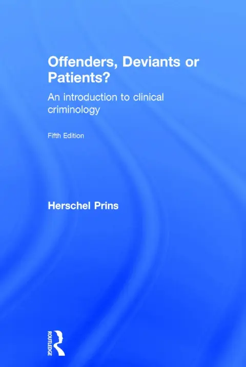 Cover of Offenders, Deviants or Patients?