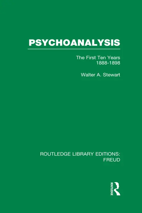 Cover of Psychoanalysis