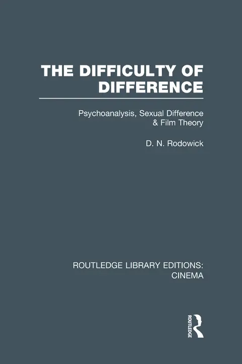 Cover of The Difficulty of Difference