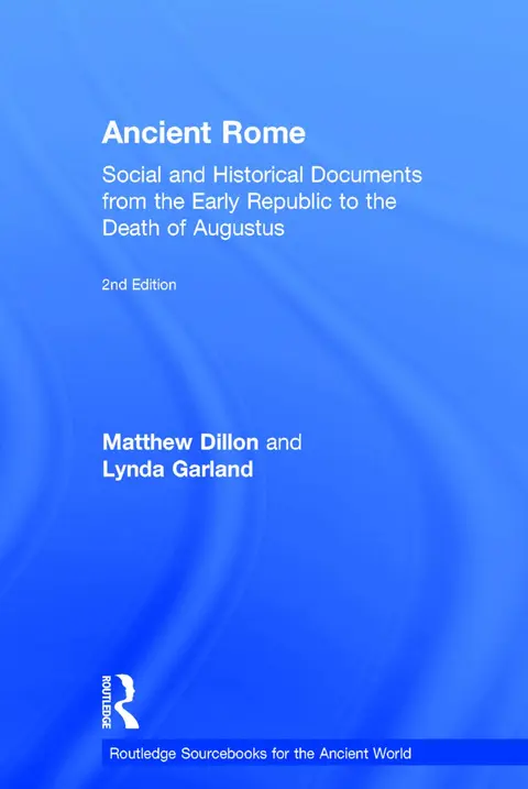 Cover of Ancient Rome