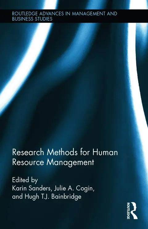 Cover of Research Methods for Human Resource Management
