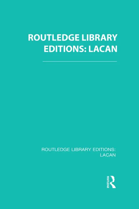 Cover of Lacan