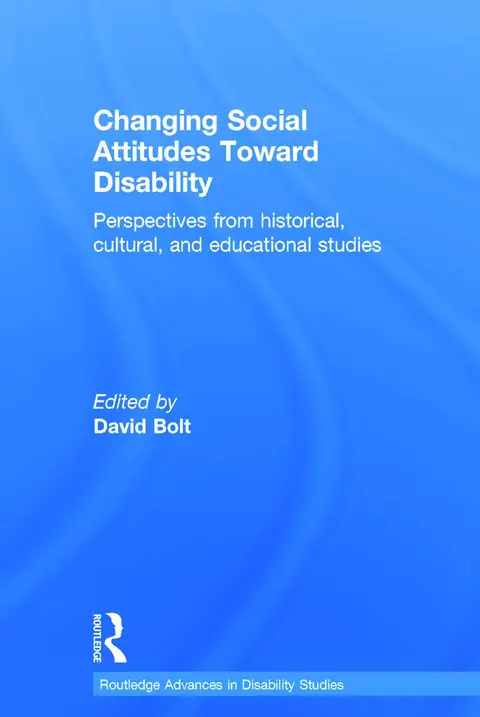 Cover of Changing Social Attitudes Toward Disability
