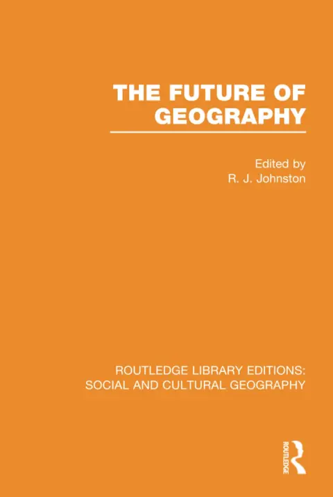 Cover of The Future of Geography