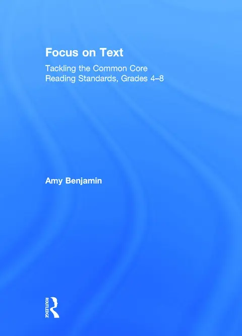 Cover of Focus on Text