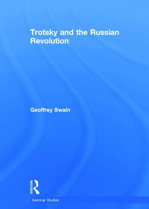 Cover of Trotsky and the Russian Revolution