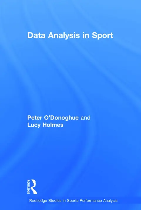 Cover of Data Analysis in Sport