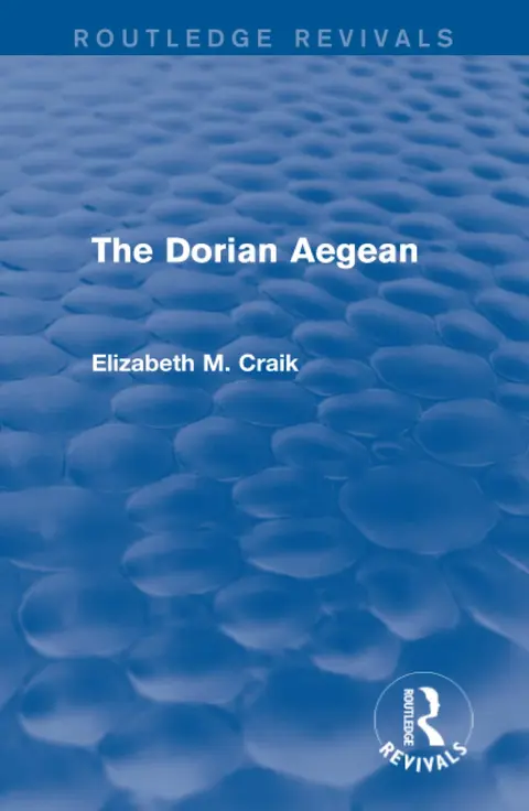 Cover of The Dorian Aegean