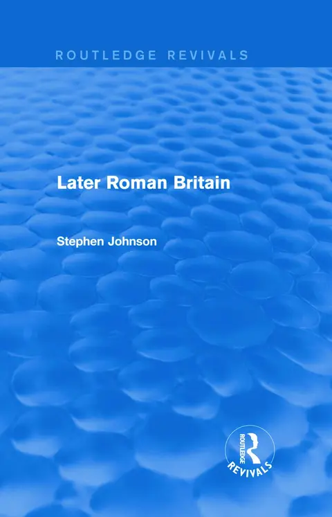Cover of Later Roman Britain