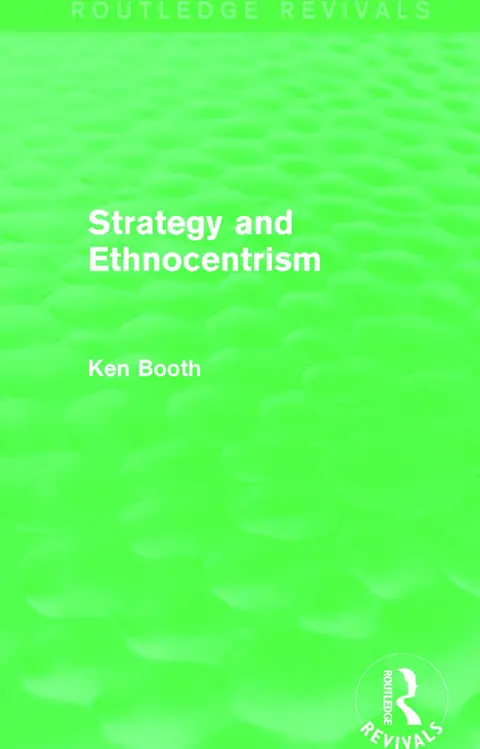 Cover of Strategy and Ethnocentrism