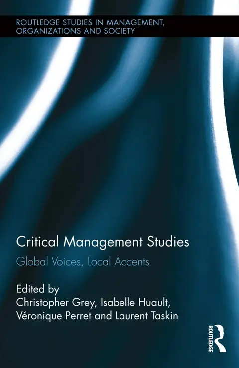 Cover of Critical Management Studies