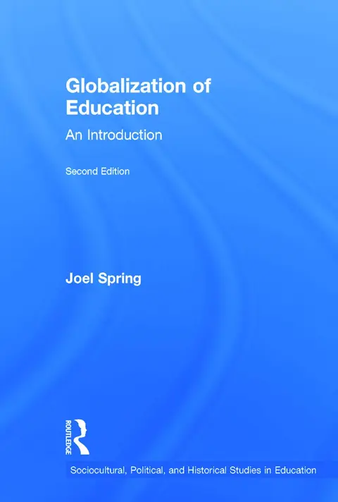 Cover of Globalization of Education