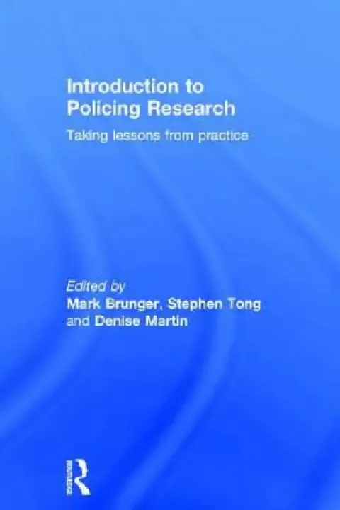 Cover of Introduction to Policing Research