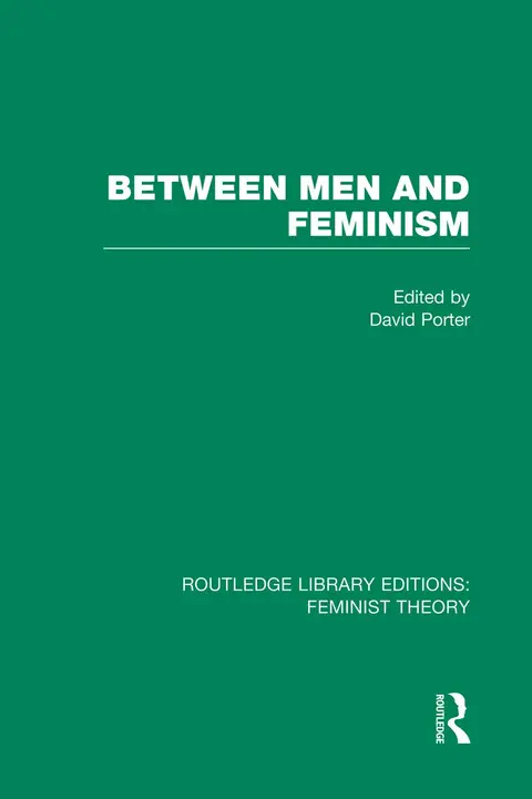 Cover of Between Men and Feminism