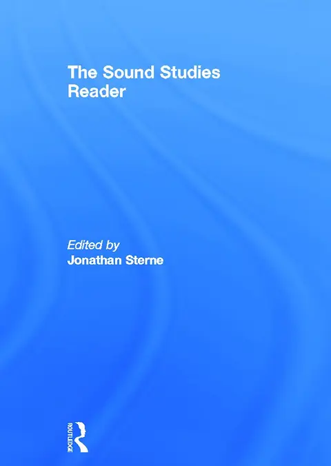 Cover of The Sound Studies Reader