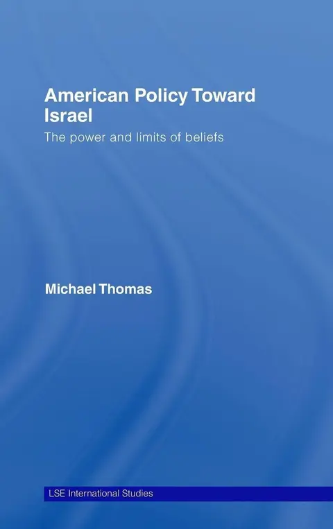 Cover of American Policy Towards Israel