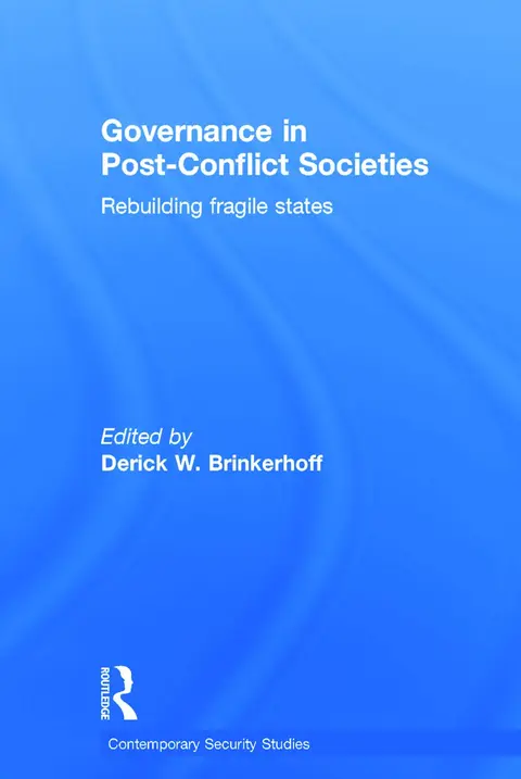 Cover of Governance in Post-Conflict Societies