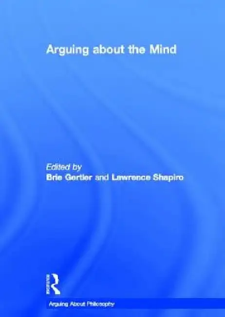 Cover of Arguing about the Mind