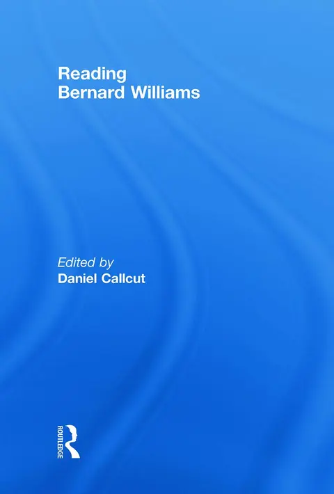 Cover of Reading Bernard Williams