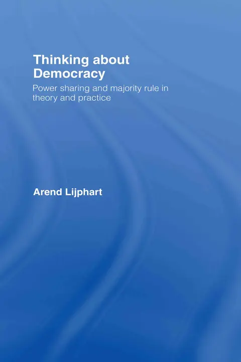 Cover of Thinking About Democracy