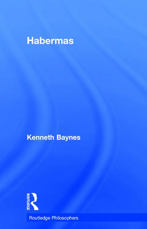 Cover of Habermas