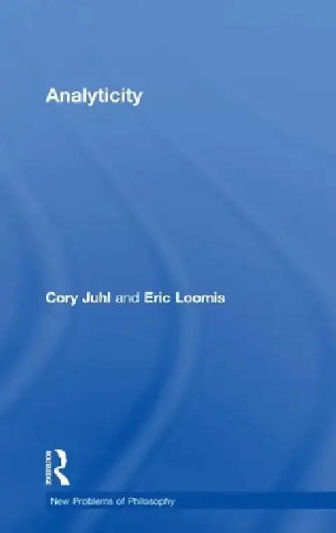 Cover of Analyticity