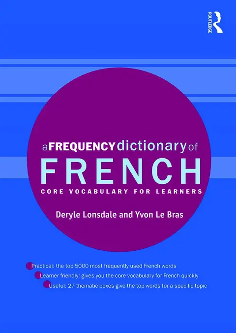 Cover of A Frequency Dictionary of French