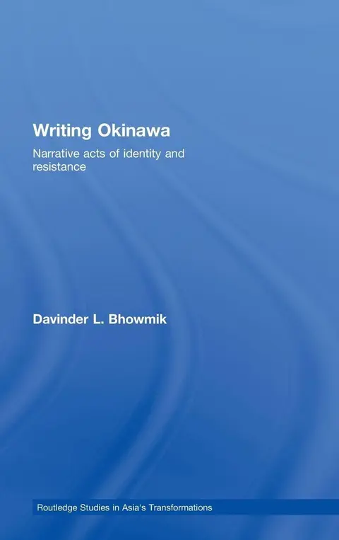 Cover of Writing Okinawa