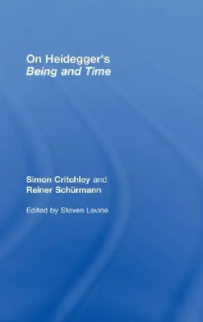 Cover of On Heidegger's Being and Time
